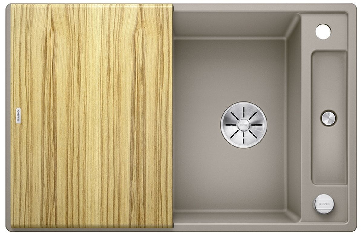 Blanco Axia III 45 S lavello in granito 78x51 cm beige 523180