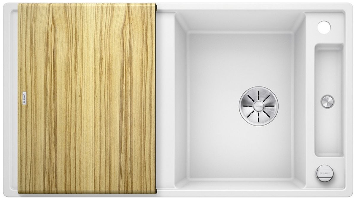 Blanco Axia III 5 S lavello in granito 91.5x51 cm bianco 523209