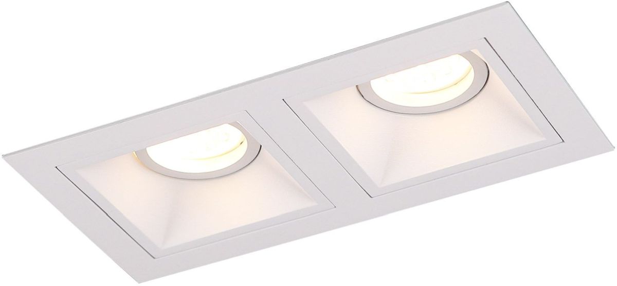 MaxLight Hit II lampada da incasso 2x50 W bianco H0081