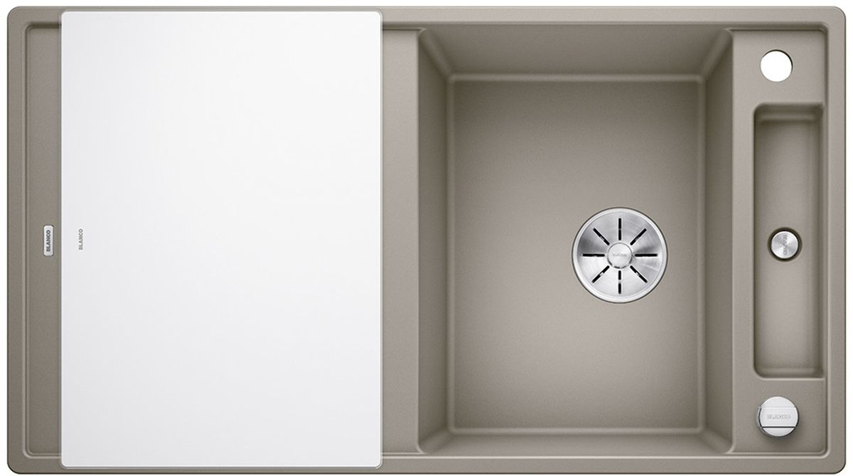 Blanco Axia III 5 S lavello in granito 91.5x51 cm beige 523222