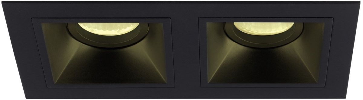 MaxLight Hit II lampada da incasso 2x50 W nero H0091