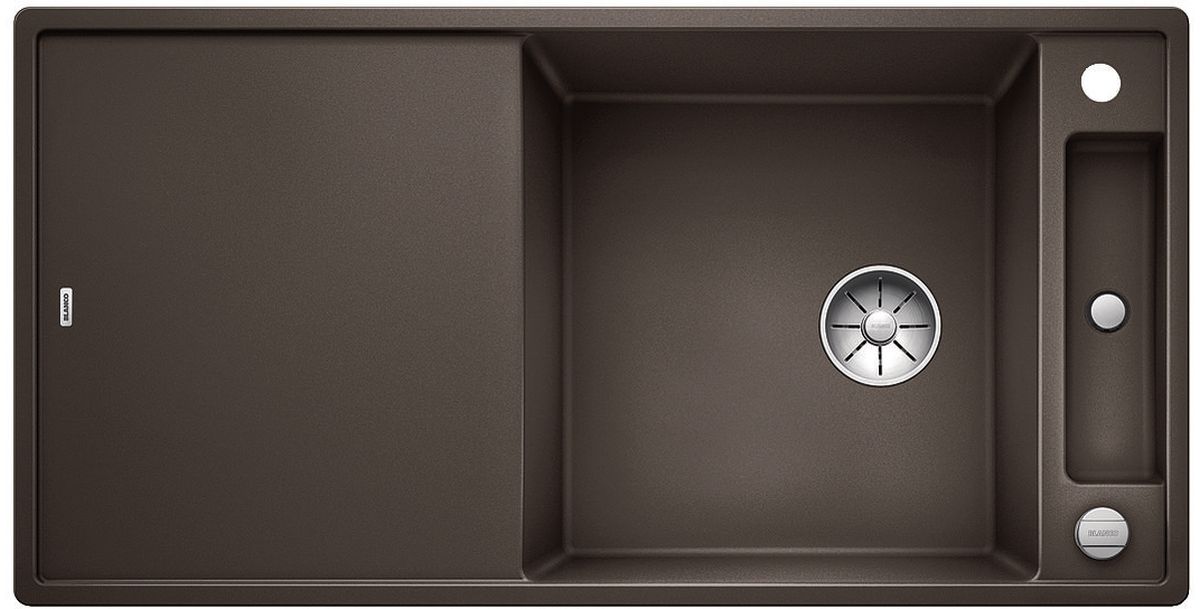 Blanco Axia III XL 6 S lavello in granito 100x51 cm marrone 523519