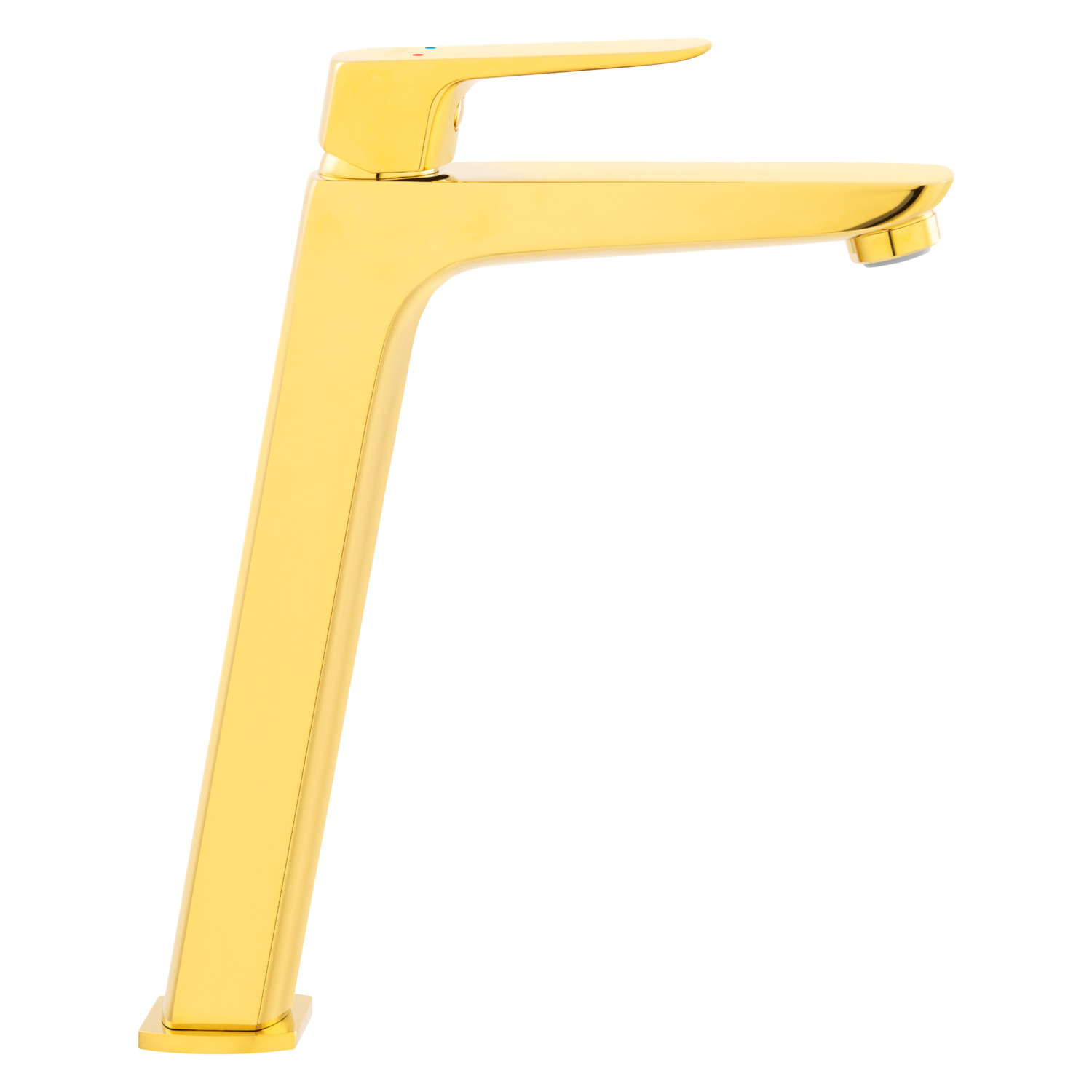 Ferro Vitto Gold  VerdeLine rubinetto per lavabo verticale oro BVI2LVLG