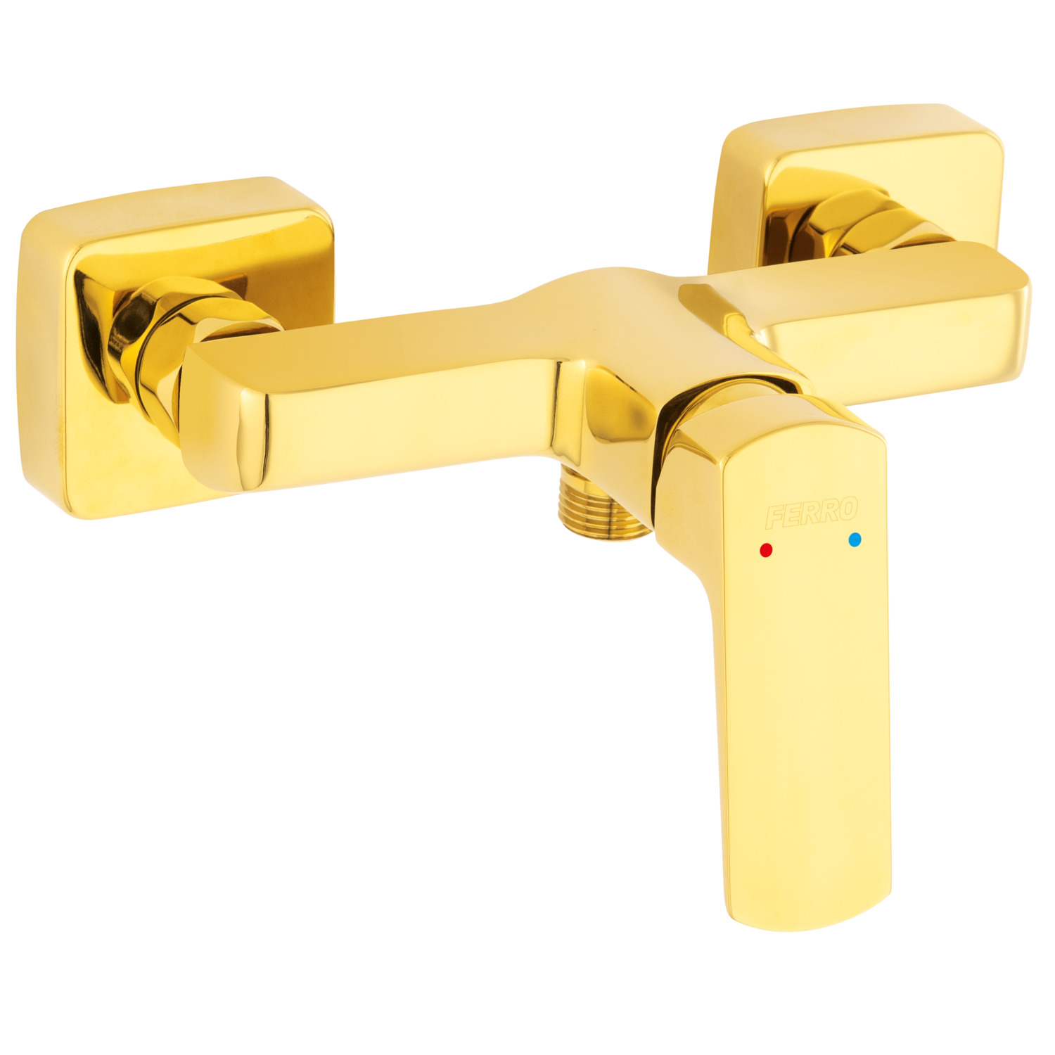Ferro Vitto Gold  VerdeLine rubinetto per doccia a parete oro BVI7VLG