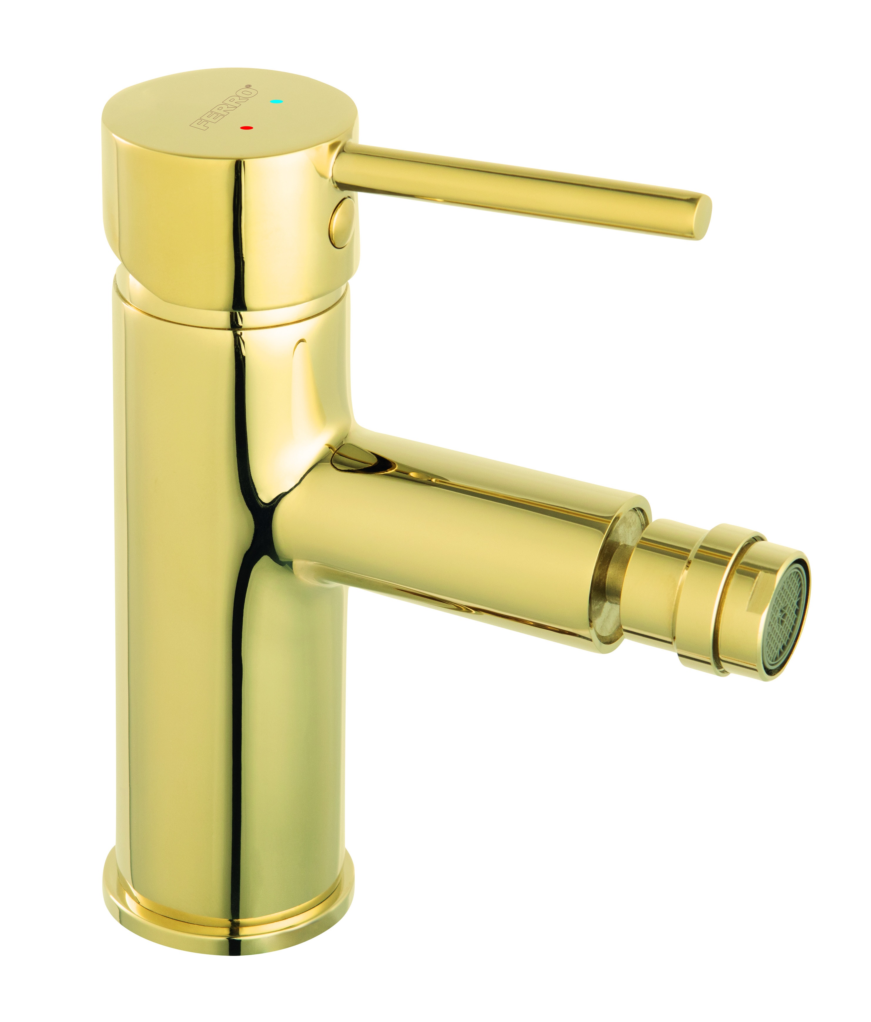 Ferro Fiesta Gold rubinetto per bidet verticale oro BFI6G