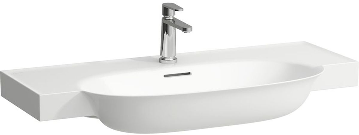 Laufen The New Classic lavabo 100x48 cm semicircolare a parete-da mobile bianco H8138570001091