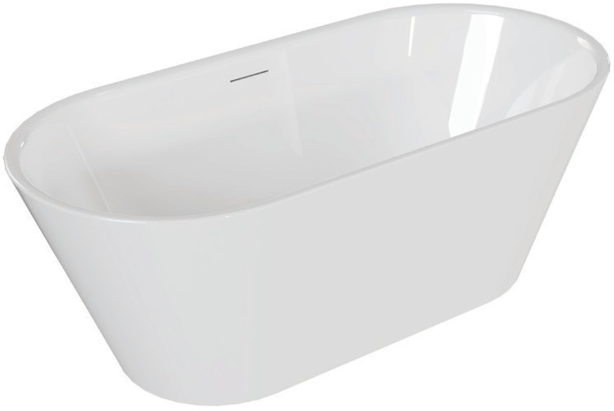 Excellent Holi vasca da bagno freestanding 170x76 cm ovale bianco WAEX.HOL2.17WH