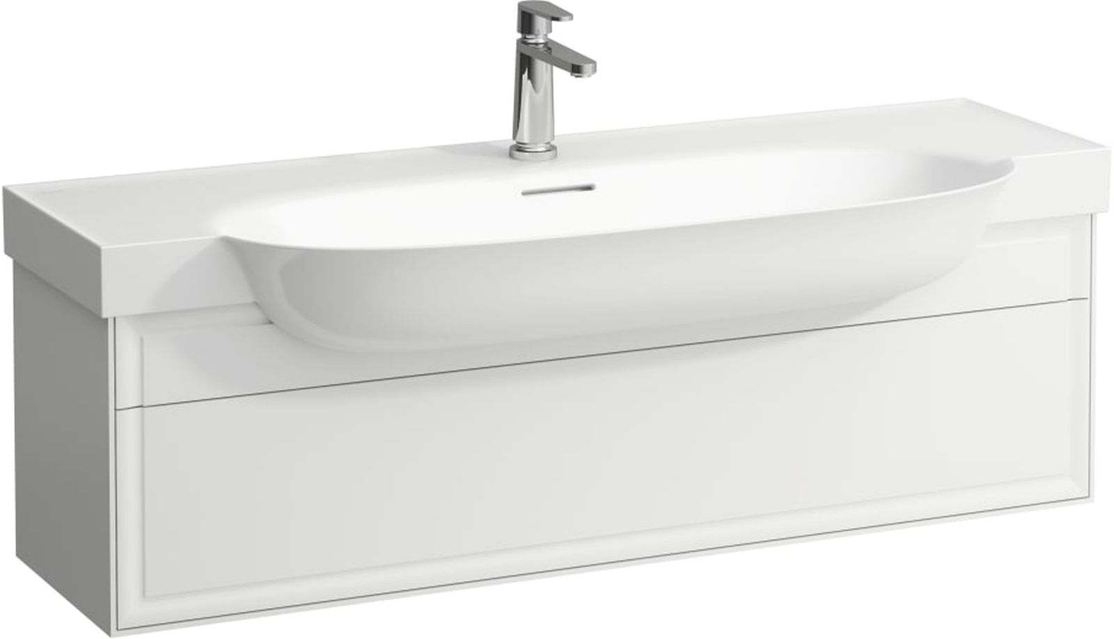 Laufen The New Classic armadietto 117.5x31.6x34.5 cm sottolavabo sospeso bianco H4060510851701