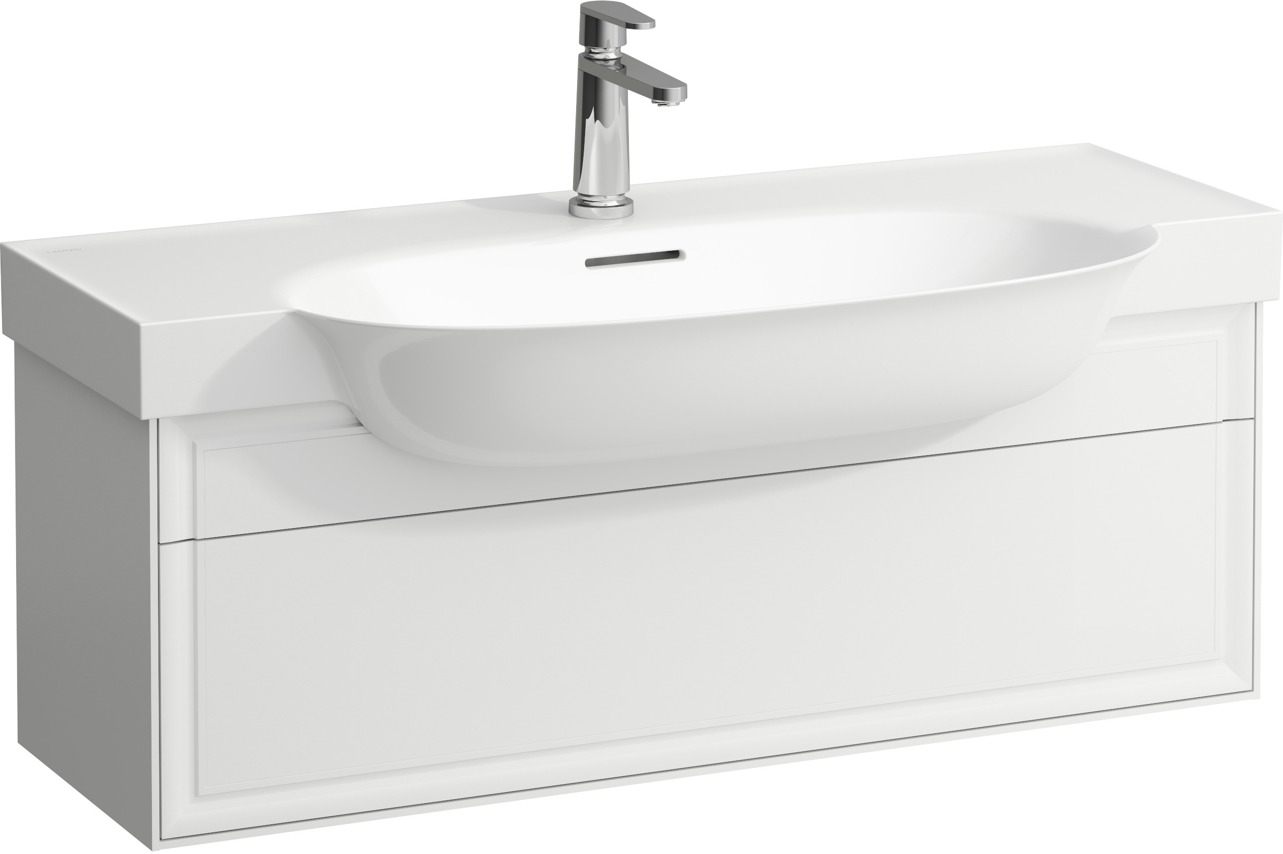 Laufen The New Classic armadietto 97.6x31.6x34.4 cm sottolavabo sospeso bianco H4060910851701
