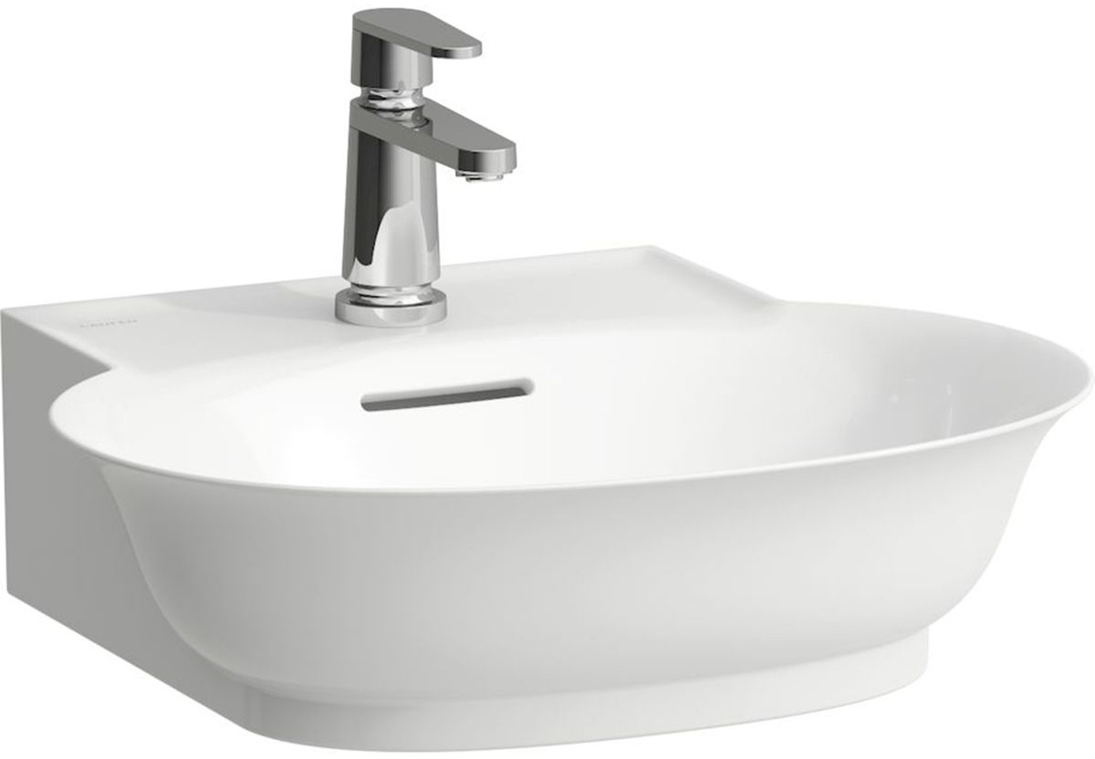 Laufen The New Classic lavabo 50x45 cm semicircolare a parete bianco lucida H8158524001091