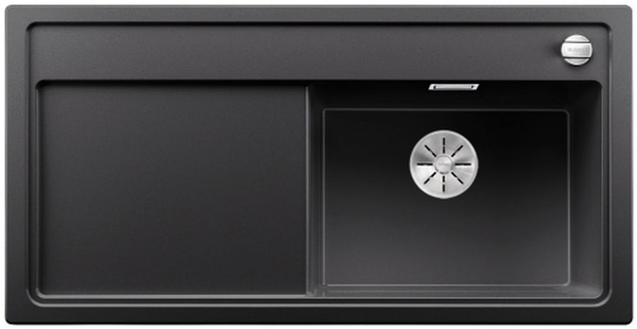 Blanco Zenar XL 6 S lavello in granito 100x51 cm nero 526062