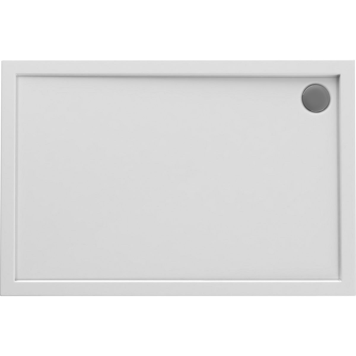 Oltens Superior piatto doccia rettangolare x90 cm bianco 15007000