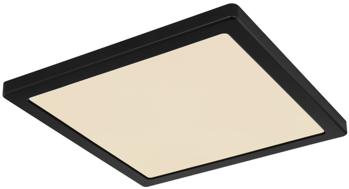 Globo Lighting Lasse plafoniera 1x24 W bianco-nero 12380-24B