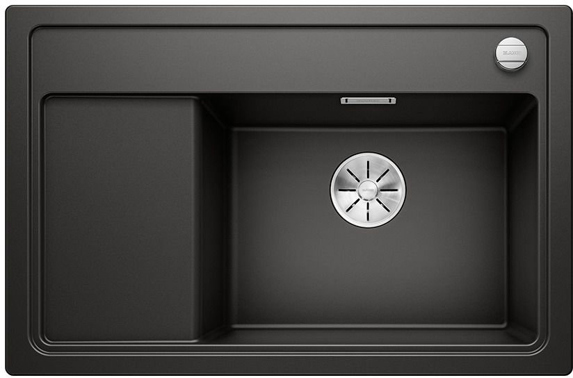 Blanco Zenar XL 6 S Compact lavello in granito 78x51 cm nero 526052