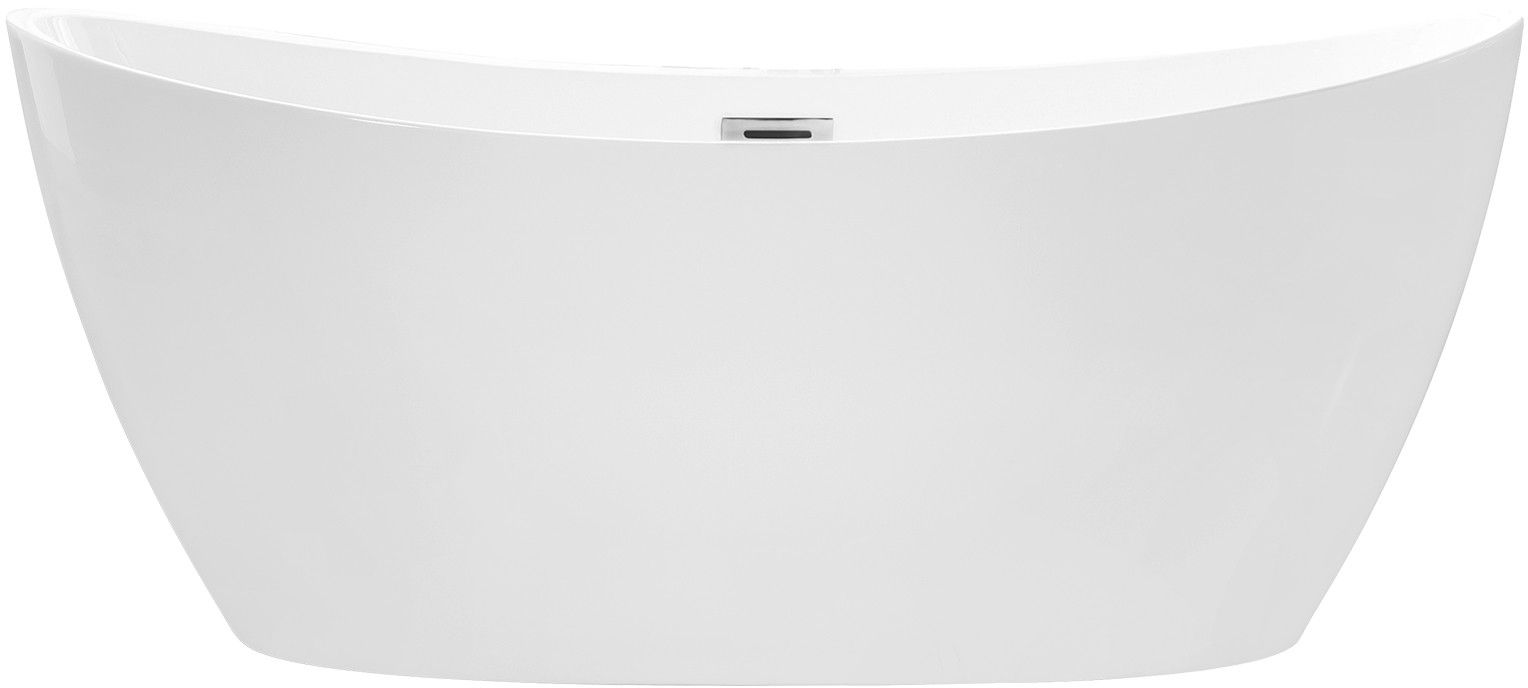 Besco Ayla vasca da bagno freestanding 170x80 cm ovale bianco #WAS-170-AGR