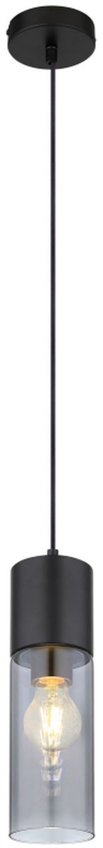 Globo Lighting Annika lampada sospesa 1x25 W nero-fumé 21000HB