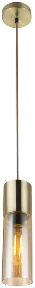 Globo Lighting Annika lampada sospesa 1x25 W ottone-ambra 21000HM