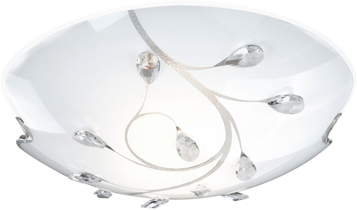 Globo Lighting Burgundy plafoniera 3x60 W bianco-opale 40404-3