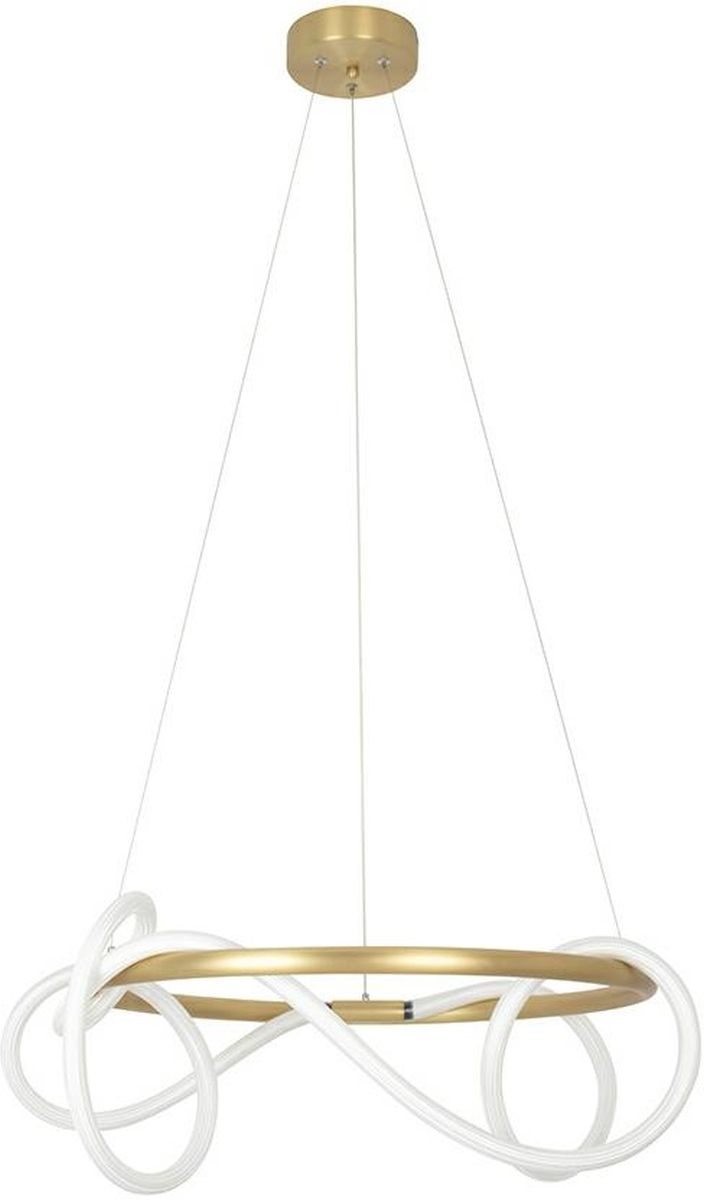 Moosee Serpiente lampada sospesa 1x32 W bianco-oro MSE010100236
