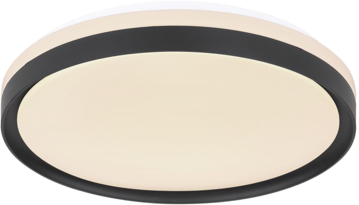 Globo Lighting Sonny plafoniera 1x18 W bianco-nero 41587-18