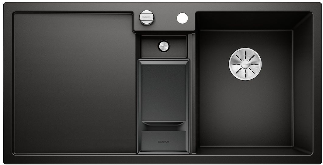 Blanco Collectis 6 S lavello in granito 100x51 cm nero 525866