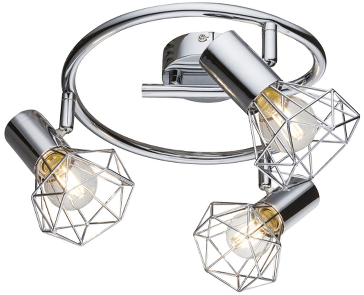 Globo Lighting Xara I lampada da soffitto 3x40 W cromo 54802-3