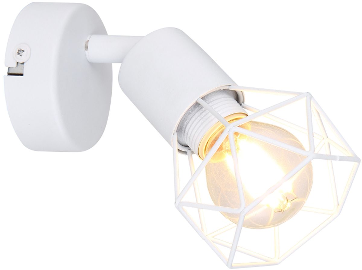 Globo Lighting Xara I lampada da parete 1x40 W bianco 54802W-1