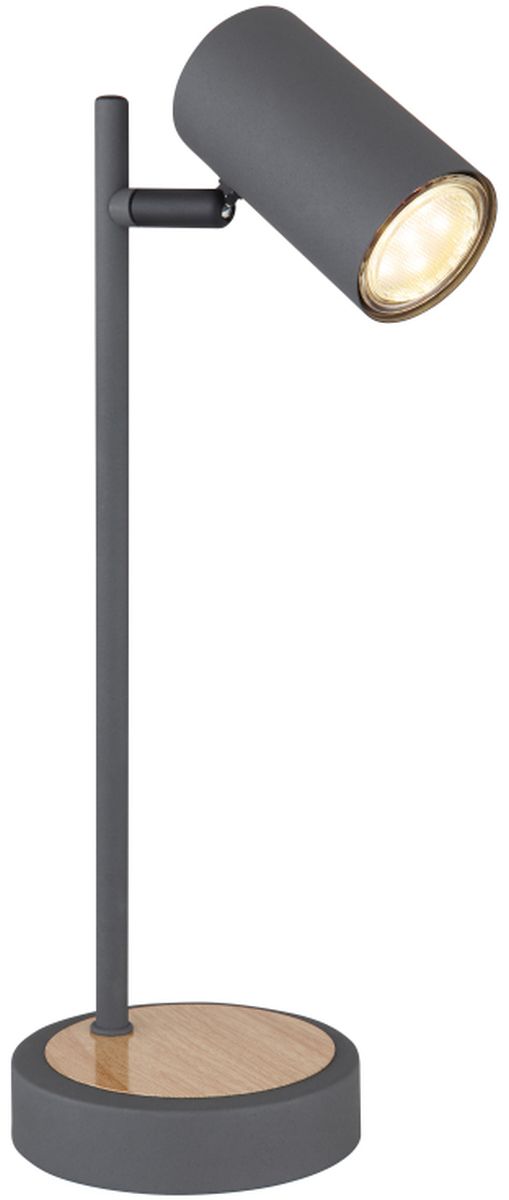 Globo Lighting Robby lampada da scrivania 1x5 W legno-grafite 57910TG