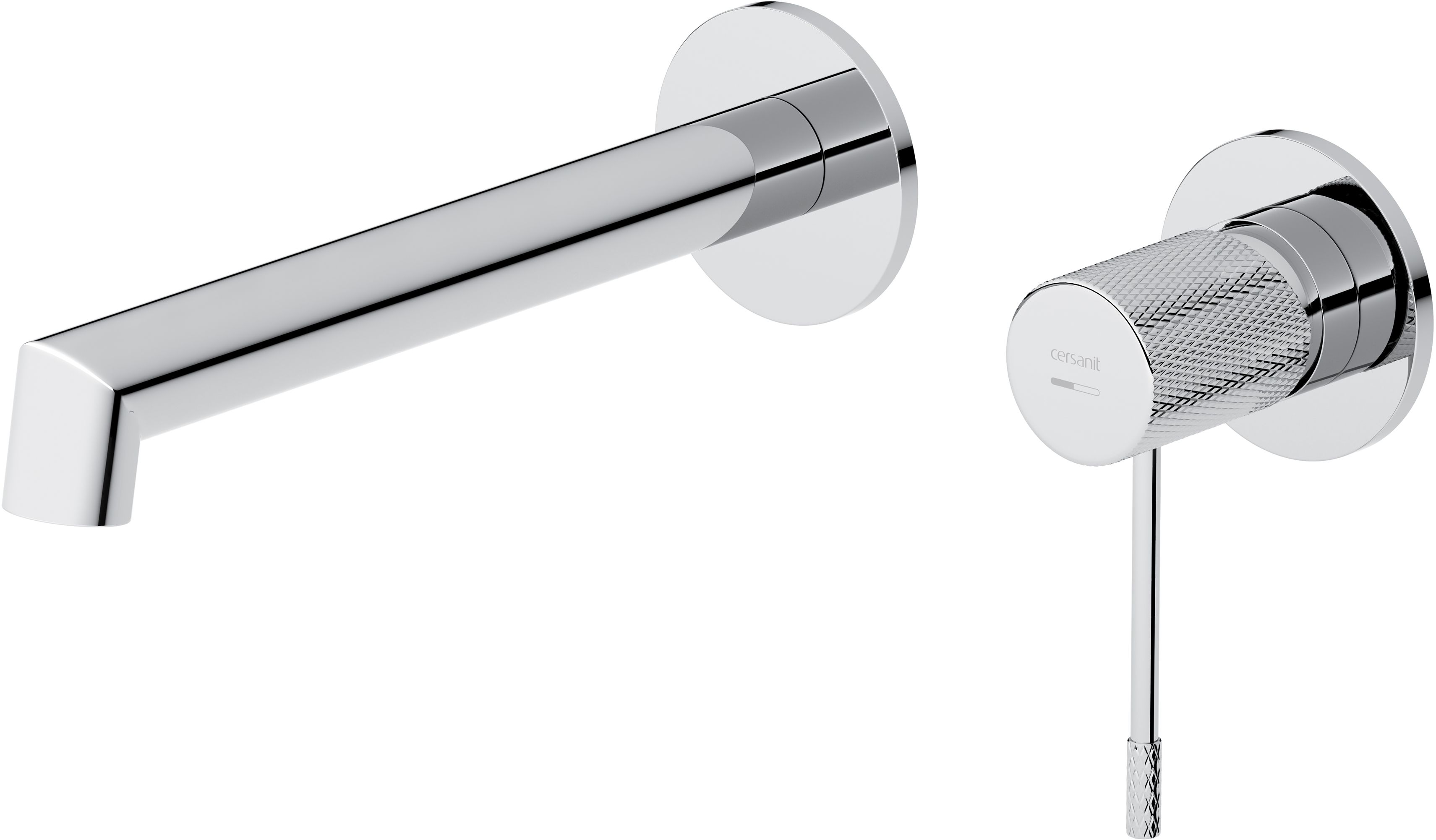 Cersanit Zen rubinetto per lavabo da incasso cromo S951-593