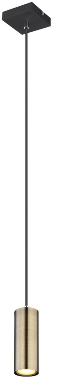 Globo Lighting Robby lampada sospesa 1x35 W nero-ottone 57911HM