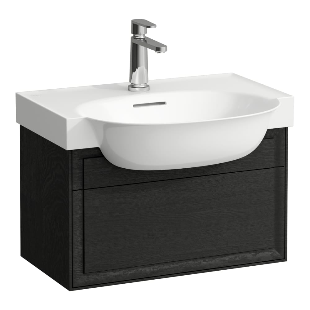 Laufen The New Classic armadietto 57.7x31.6x34.4 cm sottolavabo sospeso nero-rovere H4060310856281