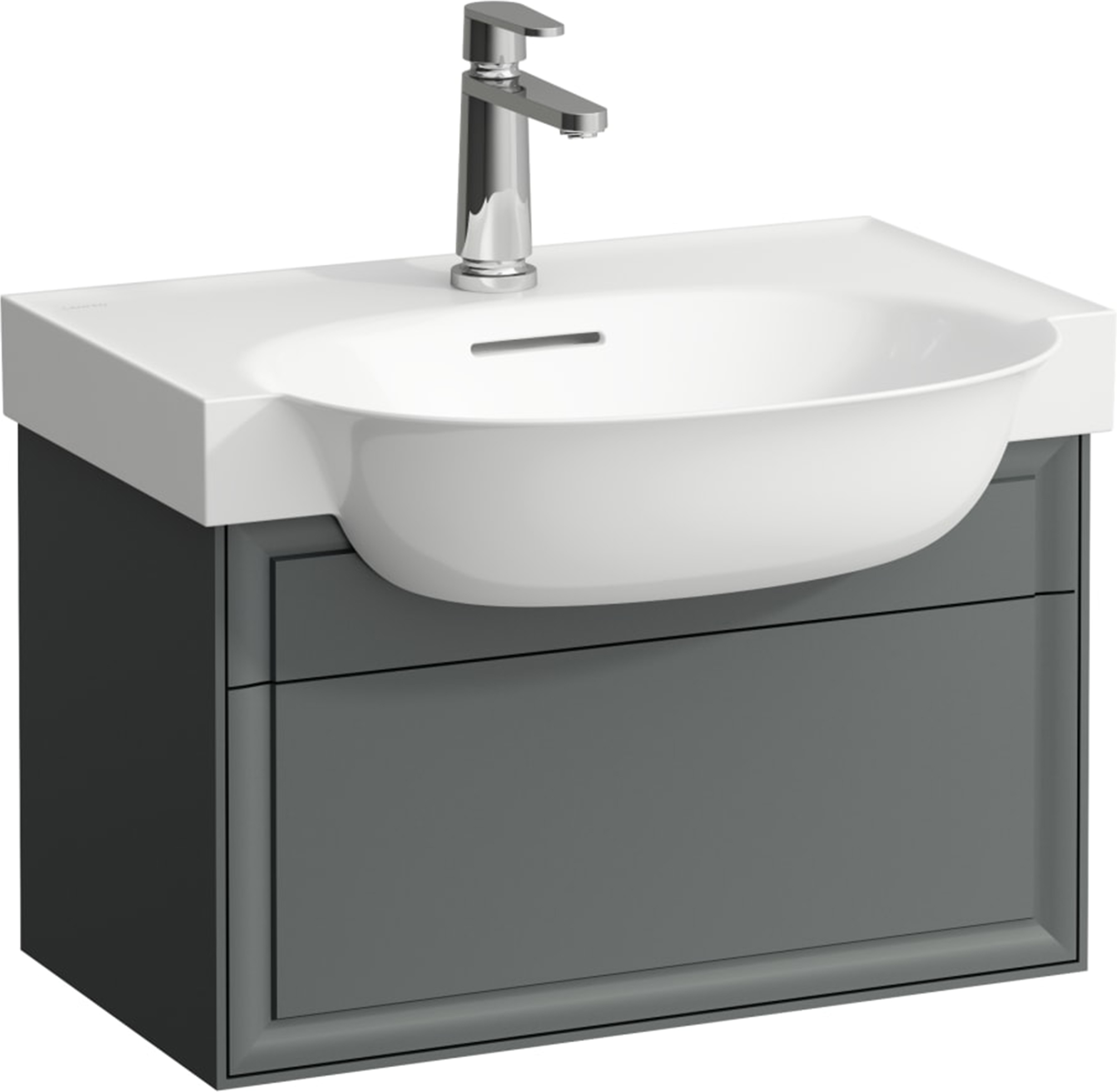 Laufen The New Classic armadietto 57.7x31.6x34.4 cm sottolavabo sospeso grigio H4060310856271