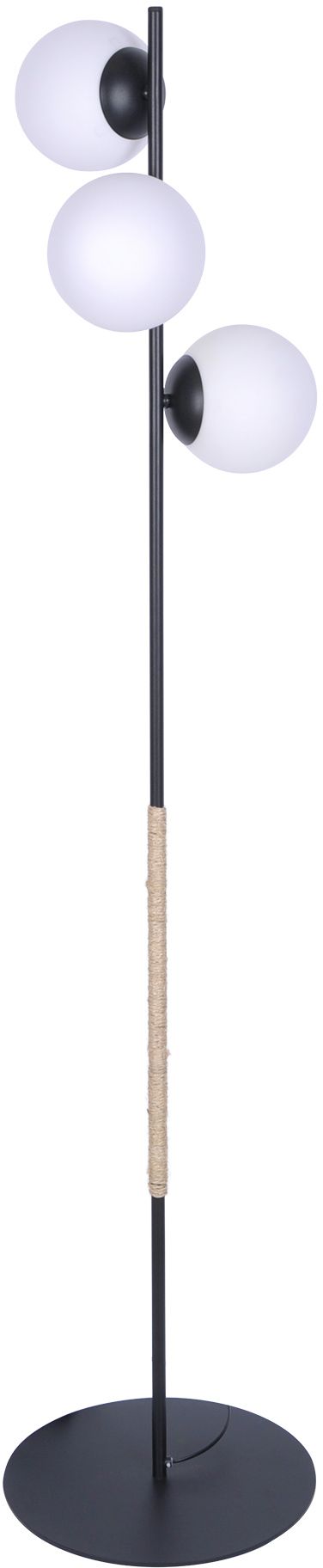 Kaja Tambo lampada da terra 3x40 W bianco-nero K-4956