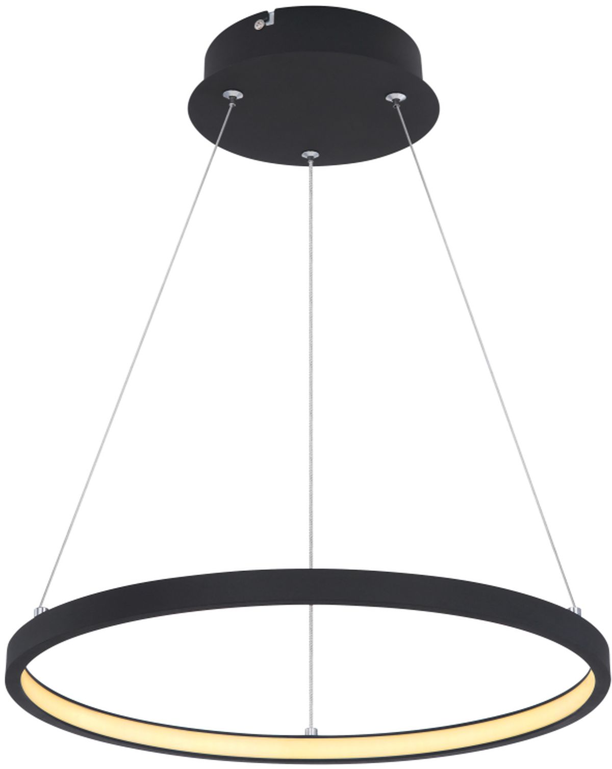 Globo Lighting Ralph lampada sospesa 1x19 W nero-opale 67192-19B