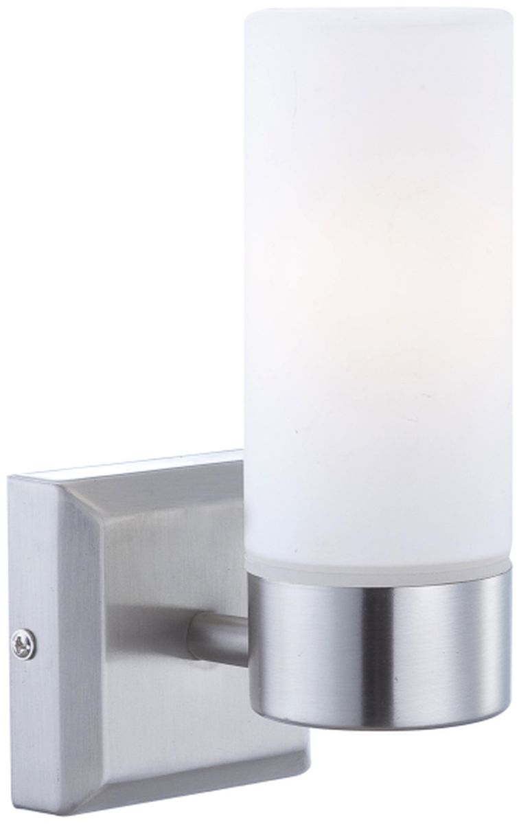 Globo Lighting Space lampada da parete 1x40 W opale-nichel 7815