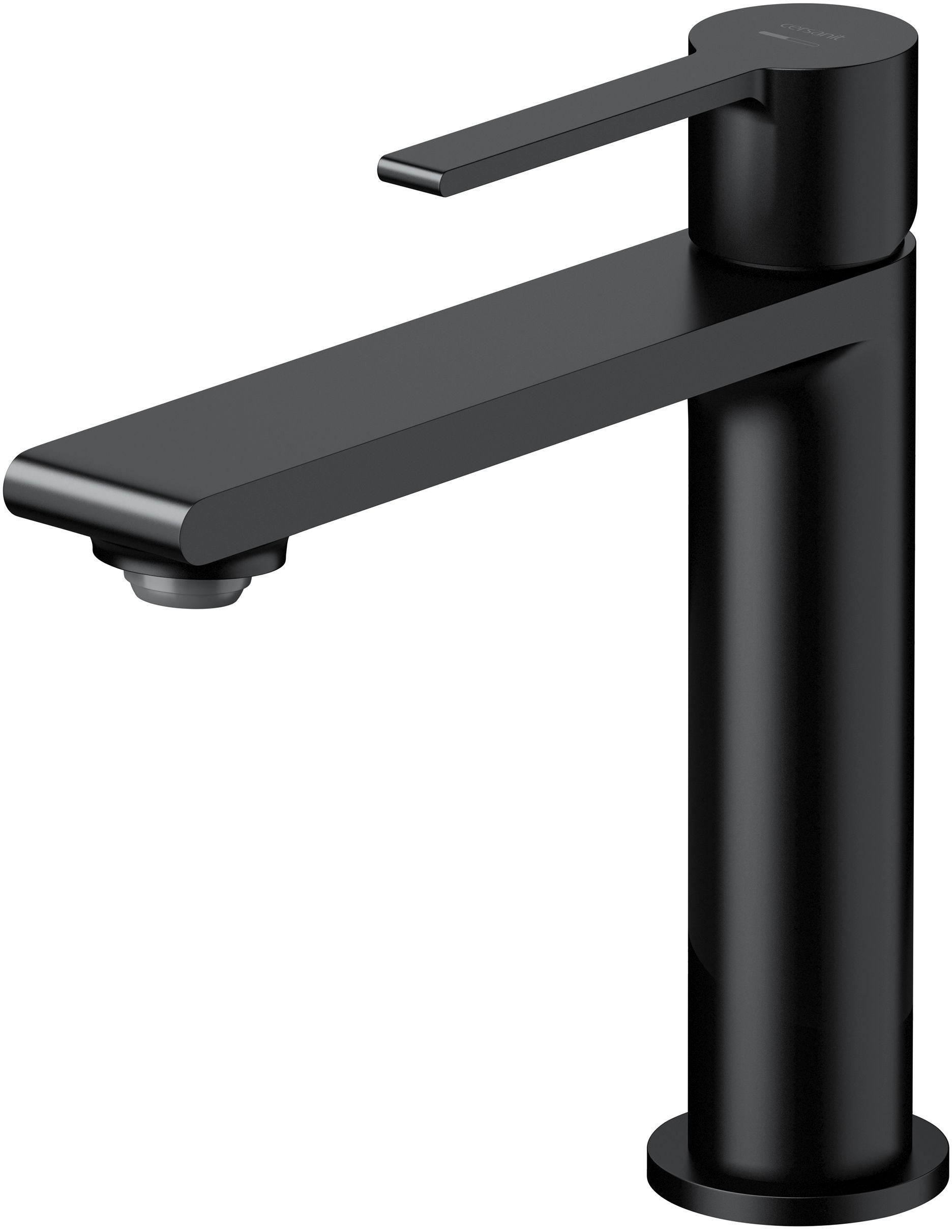 Cersanit Virgo rubinetto per lavabo verticale nero S951-589
