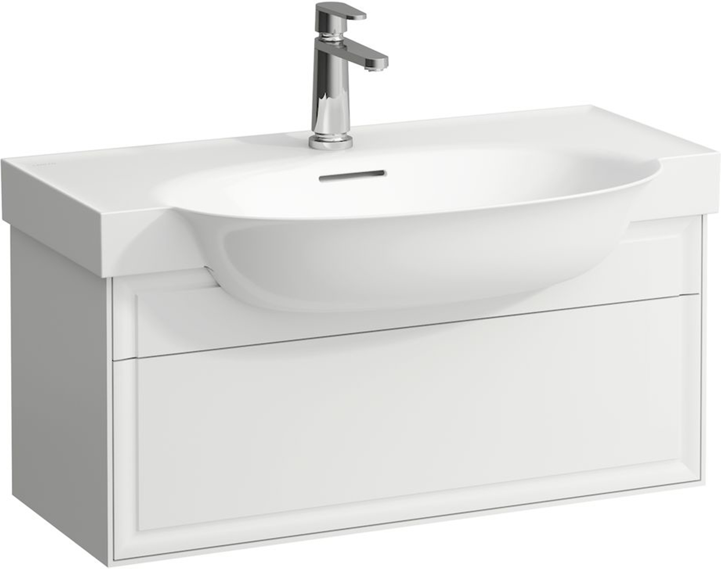 Laufen The New Classic armadietto 77.6x31.6x34.4 cm sottolavabo sospeso bianco H4060410851701