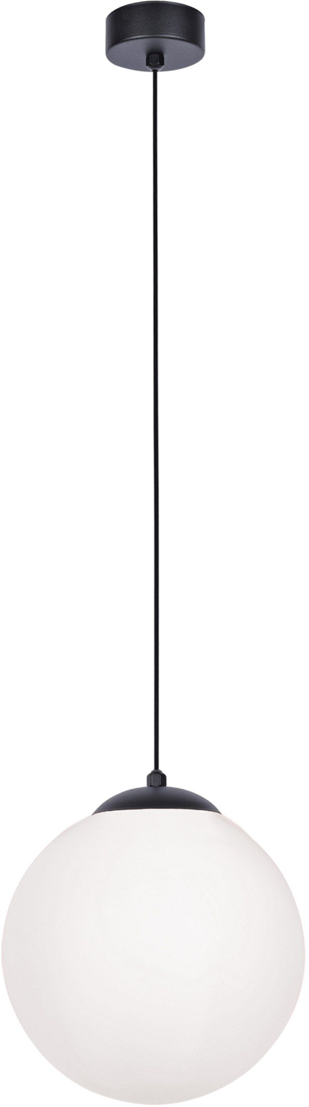 Kaja Savoy lampada sospesa 1x40 W bianco-nero K-4922