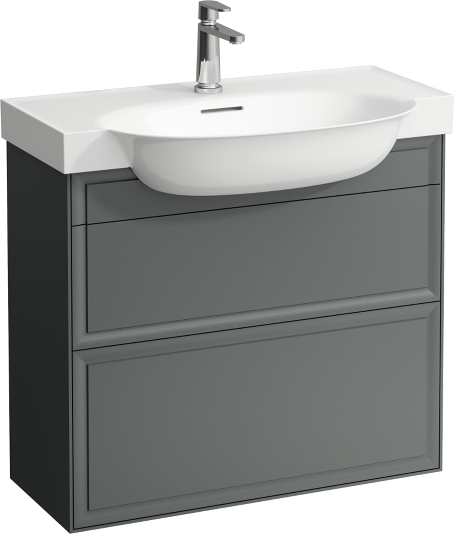 Laufen The New Classic armadietto 77.6x31.6x67.7 cm sottolavabo sospeso grigio H4060420856271