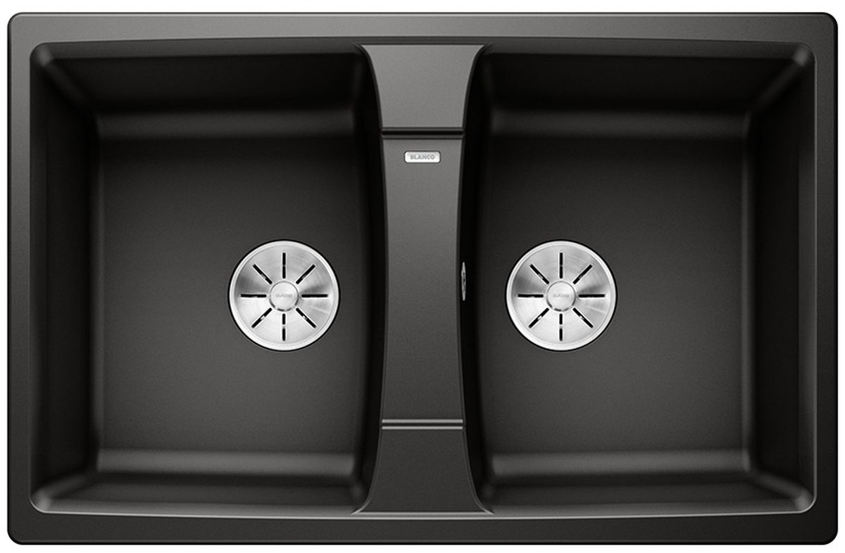 Blanco Lexa 8 lavello in granito 78x50 cm nero 525906