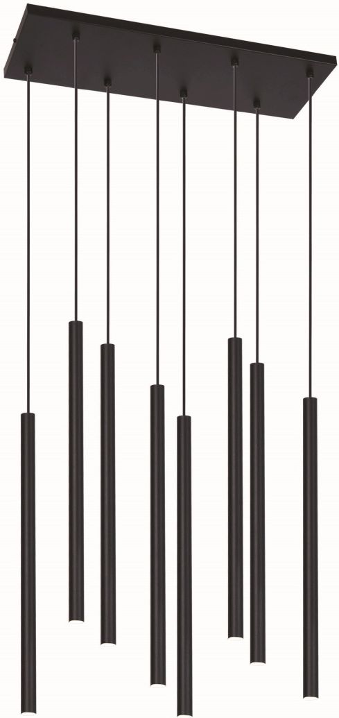 Kaja Gelato lampada sospesa x10 W nero K-4863