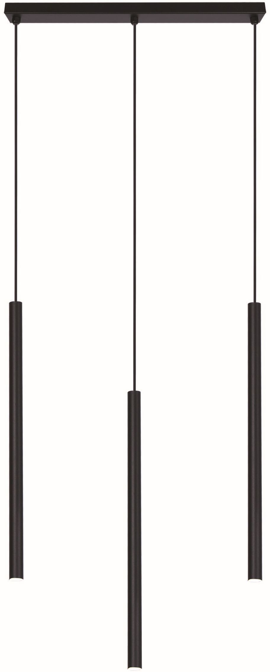 Kaja Gelato lampada sospesa 3x10 W nero K-4861