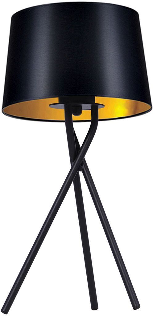 Kaja Remi Gold lampada da tavolo 1x40 W bianco-nero K-4357