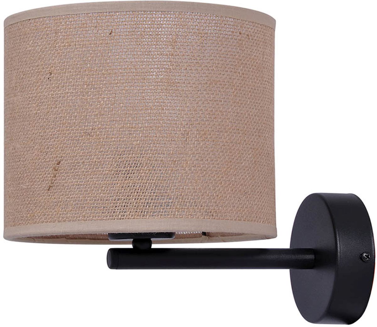 Kaja Sevana lampada da parete 1x40 W nero-beige K-4378