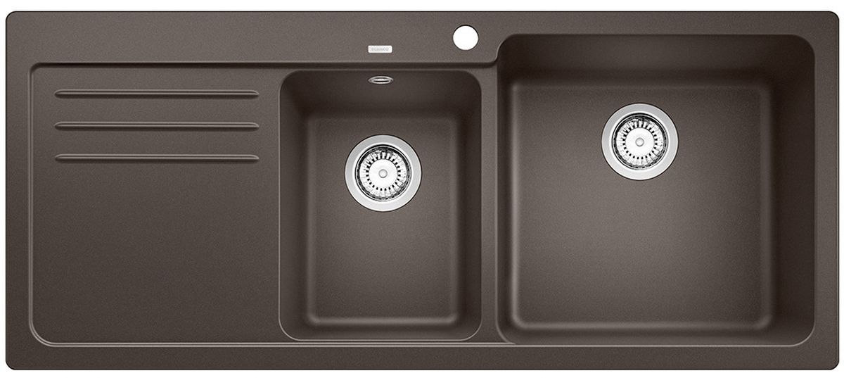 Blanco Naya 8 S lavello in granito 116x50 cm marrone 525786