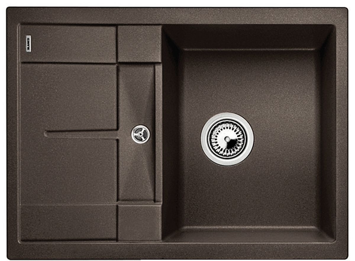 Blanco Metra 45 S Compact lavello in granito 68x50 cm marrone 519570