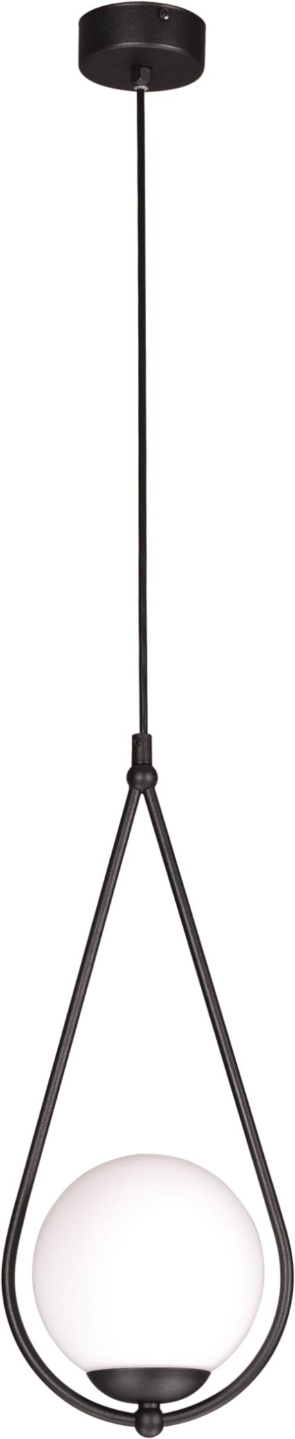 Kaja Neve Black lampada sospesa 1x40 W nero K-4770