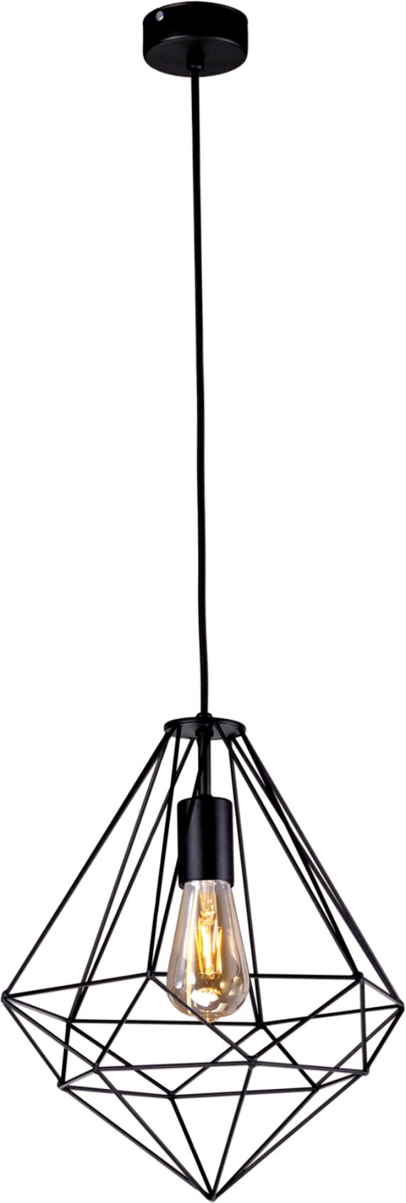 Kaja Marko lampada sospesa 1x60 W nero K-4000