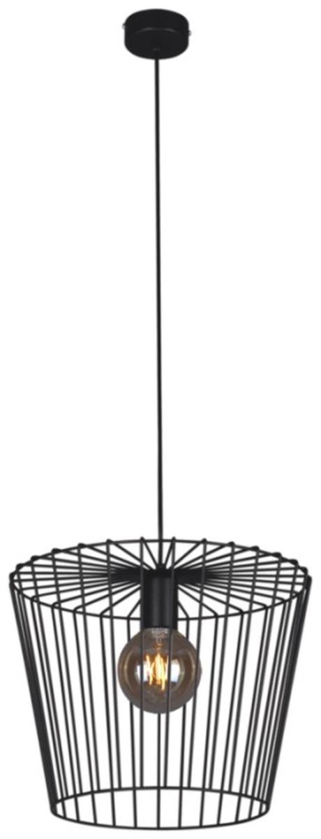 Kaja Soul Black lampada sospesa 1x60 W nero K-4641