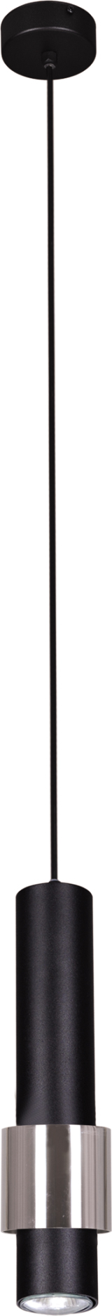 Kaja Nikos lampada sospesa 1x10 W nero-cromo K-4713